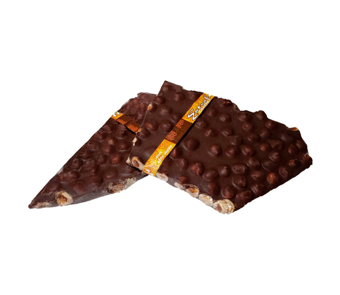 Imaxe do produto chocolate branco con leite con abelas de Fina Rei
